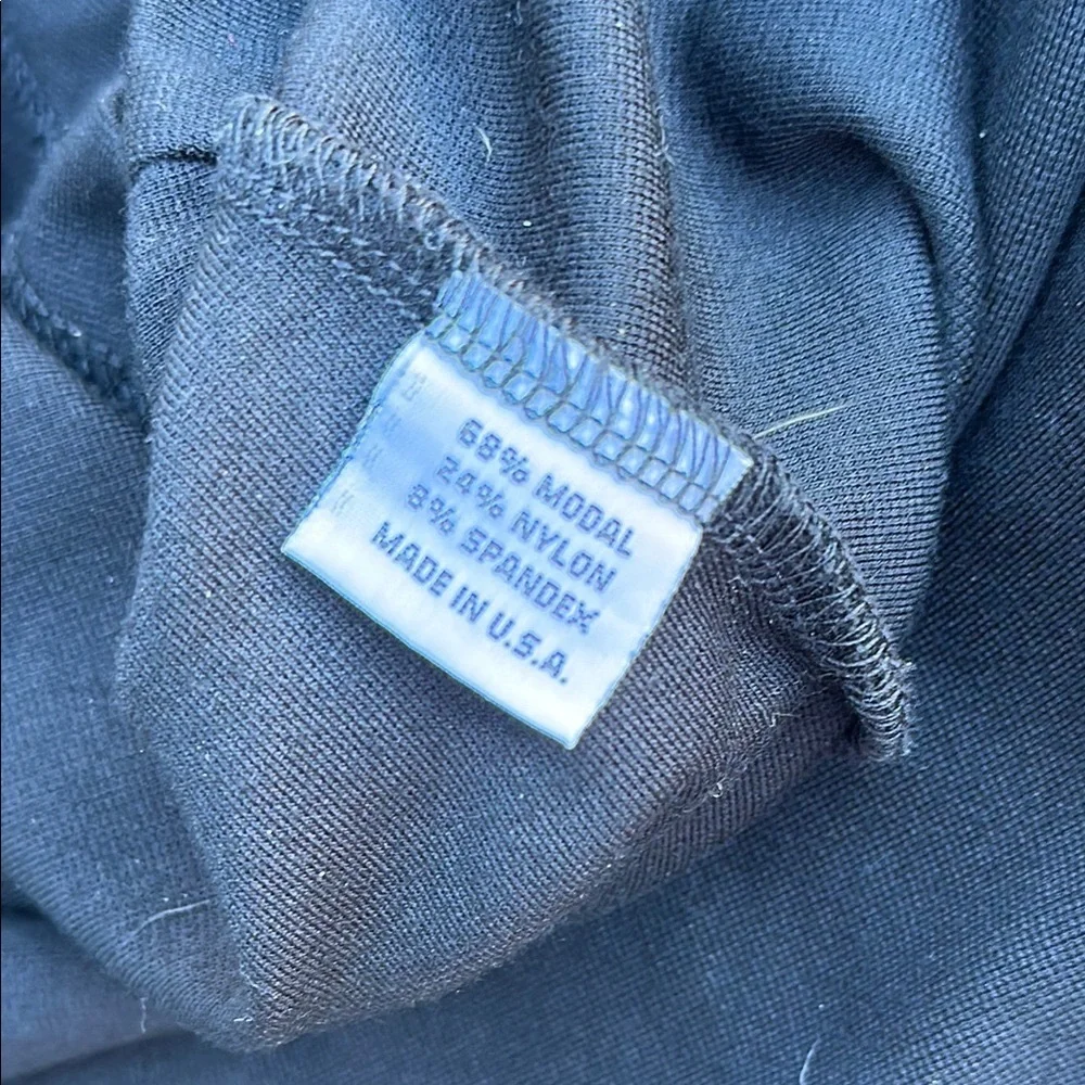 Bryn Walker Chels Long Sleeve dress black simple stretch - Picture 10 of 10